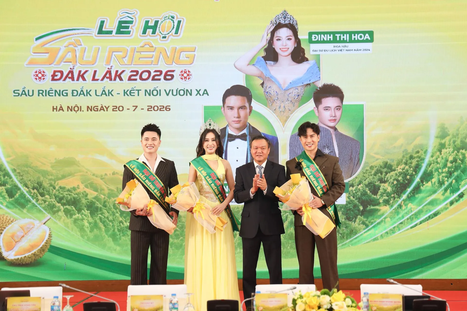 Công bố 3 đại sứ truyền thông của Lễ hội a4